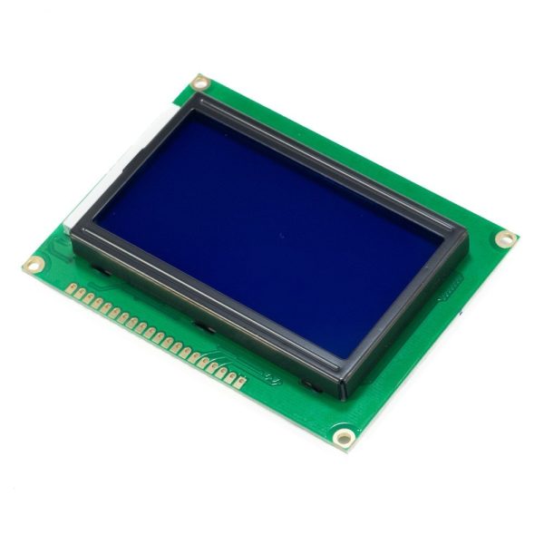 Paquete 3 piezas Display LCD 128X64 12864 Azul