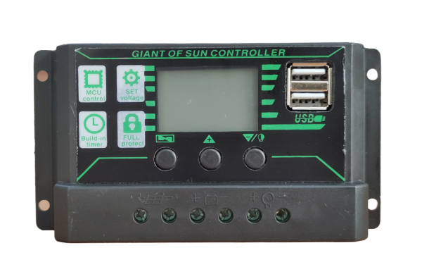 Controlador De Carga Solar 12v/24v 100a MPPT